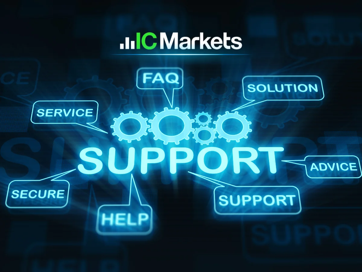 Support ICMarkets - Dịch vụ hỗ trợ chuyên nghiệp